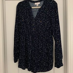 Motherhood Maternity Large Blouse